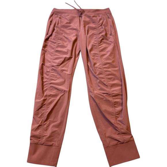 NWOT Athleta Mauve Red Attitude II Lined Jogger Pants Women’s Size 16 - Picture 6 of 9